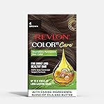 Revlon Color’n Care Nourishing Permanent Unisex Hair Color – 4.0 Brown
