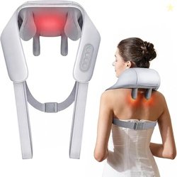 SELLASTIC Neck And Back Massager With Heating, Body Massager For Body