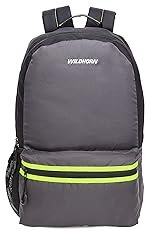 WildHorn 30.7L Water Resistant Office Laptop Bag/Backpack for Men/Women I Travel/Business/College Bookbags Fit 15.6 Inch Laptop