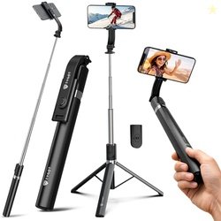 Tygot T9 Selfie Stick Tripod, 67 Inch (170CM) Reinforced Tripod for Mo