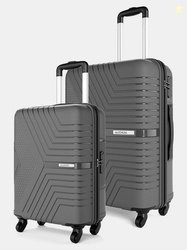 Safari Hard Body Set of 2 Luggage 4 Wheels - Magnum Zeno 2 (Sm...