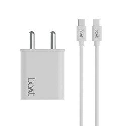 Boat WCDV 22.5W Dual Port Fast Charger, Overheat/Overcharge Protection