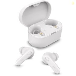 PHILIPS TAT1108WT/00 True Wireless Earbuds, In-Ear, Bluetooth v5.3, Ea