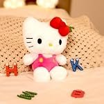 Mirada Official Sanrio Hello Kitty Soft Toy â 20cm | White Plush Stuffed Character for Kids & Girls | Licensed Super Soft Cuddly Toy | Perfect Birthday for Hello Kitty Fans