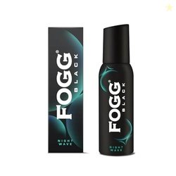 Fogg Black Night Wave |No Gas| Long Lasting Perfume Deodorant Spray fo