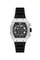 Lee Cooper Multifunction Black Tonneau Dial Men's Watch - LC08062.351