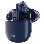 Noise Buds VS104 Truly Wireless Earbuds with 45H of Playtime, Quad Mic with ENC, Instacharge(10 Min=200 Min), 13Mm Driver, Low Latency, BT V5.2 (Midnight Blue)
