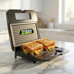iBELL SM410N 800W Sandwich Maker Electric | Non-Stick Grill & Toast Pl