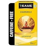 TE-A-ME Chamomile Tea – 25 Tea Bags | Camomile Tea for Sleep, Stress Relief & Relaxation | Unwind
