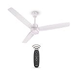 Havells FAB BLDC Ceiling Fan 1200mm, 380 RPM, Savings upto 65%, Reverse Rotation, 4 Modes (Boost, Sleep, Breeze, Mop), Low Wattage 30W, Low Noise, Air Flow:225 CMM, 3 Year Warranty, Blush Ivory