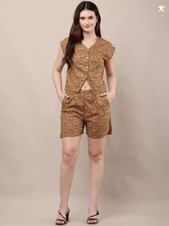 Moda Rapido Shirt With Shorts Co-Ords