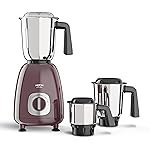 Milton Artis Mixer Grinder, ISI Certified, Grindstone Blade Technology, 3 Jar, 800 W (21000 RPM), 5 yr motor warranty, 2 yr product warranty I Wine