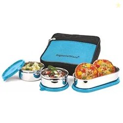 SignoraWare Health Bite Stainless Steel Lunch Box | Airtight & Leakpro