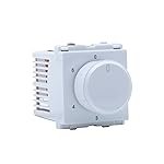 Wipro Northwest Venia Fan Regulator 5+1 Position Step Type 360, White (pack of 6)