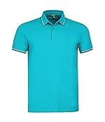 United Colors of Benetton Polo T Shirt | Collar Tshirts | Half Sleeves Plain T Shirt | Solid Polo T-Shirt with Colored Collar Tipping