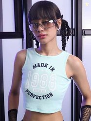 Street By Tokyo Talkies Sleeveless Crop T-Shirt