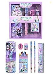 Brand Conquer Combo of Pen(Glitter) with Kids Cartoon Hello Kitty Prin