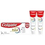 Colgate Total 280 gm (2 x 140gm) Advanced Health Anti-Germ Toothpaste, Tooth Paste with 24-Hour Anti-Germ Prevention, Whole Mouth Health
