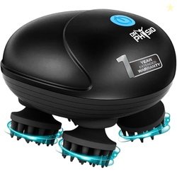 Dr Physio USA 1036 Scalp Massager, Rechargeable Electric Head Massager