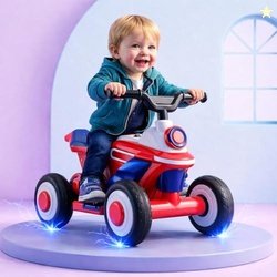 Kidsmate Star Racer Electric Bike for Kids | Safe Battery-Powered Moto