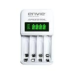 Envie ECR 99 SPEEDTAIL Smart Ni-MH Battery Charger for AA/AAA Rechargeable Batteries