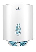 Standard By Havells Vertex Neo 4 Star 15L Storage Water Heater(Geyser)|Faster Heating|Safe to Use|Saves Electricity|Hydro Guard Coated Anti Rust Tank|Temp. Setting Knob|5 Yr. Tank Warranty| White