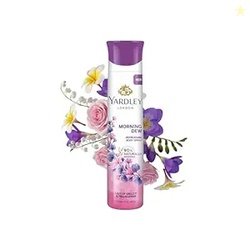 Yardley London Morning Dew Refreshing Deodorant Body Spray for Women,