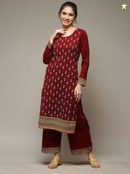 Rangriti Women Embroidered Palazzos