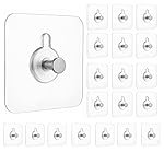 20 Pcs Self Adhesive Hooks Wall Hooks – Heavy Duty for Wall Heavy Items Wall Hanger Hook Without Drilling â Sticky for Hanging Towel, Coat & Key (Pack of 20, Photo Frame)