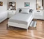 Industries Single Bedsheet with 1 Pillow Covers|Cotton Material & Satin Stripes|Size 60×90 inch (Grey), 144 TC