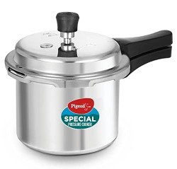 Pigeon by Stovekraft 12736 Aluminium Pressure Cooker 3 litre Non Induc