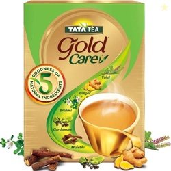 Tata Tea Gold Care 500 gram, Goodness Of Cardamom, Ginger Powder, Tuls