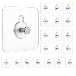 20 Pcs Self Adhesive Hooks Wall Hooks - Heavy Duty for Wall Heavy Item