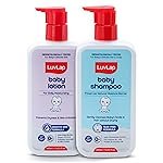LuvLap Baby Shampoo 400 ml + Baby Lotion 400 ml Combo Set