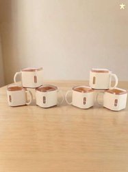 DeoDap Lightweight 6Pcs Tea Cups