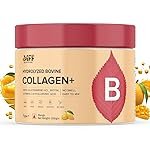 MyFitFuel Hydrolyzed Bovine Collagen (100gm, Mango) with Biotin, Hyaluronic Acid, Zinc, Vitamin C & Glucosamine | For Skin, Hair, Nails & Joints