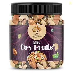 ROYAL ROOTS Mixed Dry Fruits 500g, Nutmix|Mix Dry Fruit | Blend of Dri