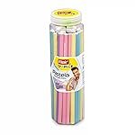 Flair Creative Pastela Wooden Pencils â Pack of 50 Premium HB Graphite Pencils | Vibrant Pastel Colors| Break-Resistant Lead| Eco-Friendly Wood| Ideal for Office, School & Art