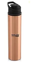 NIRLON Jal Copper Tamba Bottle with Leaf Proof Protection/Joint Less,