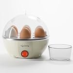 Lifelong Egg Boiler for 7 Eggs, 350 Watt | 3 Boiling Modes Hard, Medium & Soft | Multipurpose One Touch Operation Egg Poacher & Electric Egg Boiler Machine | Automatic & Over Heat Protection (LLEBB01)