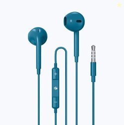 ZEBRONICS ZEB-BUDS30 Wired Headset (Blue, In the Ear)