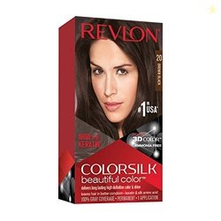 Revlon Colorsilk Beautiful Color, Permanent Hair Color with Keratin, 4