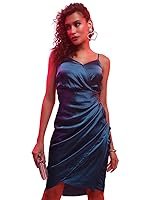 Tokyo Talkies Women’s Sleeveless Shoulder Strap Solid Dresses | Stylish Dresses | Party Dresses