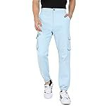 Campus Sutra Men Mid Rise Cargo Pants