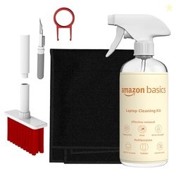 Amazon Basics 5-in-1 Professional Cleaning Kit for AirPods, Keyboard,