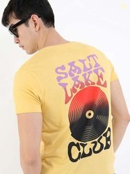 HIGHLANDER Men Printed Slim Fit T-shirt