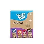 Yogabar Multigrain Energy Bars, 30 Bars | Healthy Diet with Fruits, Nuts, Oats and Millets | Gluten Free and High Protein | Packed with Chia and Sunflower Seeds