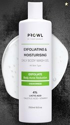 PROWL by Tiger Shroff Shower Gel Bodywash for Men 250ml|4% ( Salicylic