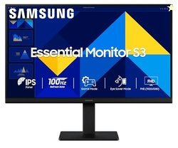 Samsung 22  (54.6 cm) S3 Flat Monitor|Super Slim Borderless Design|IPS
