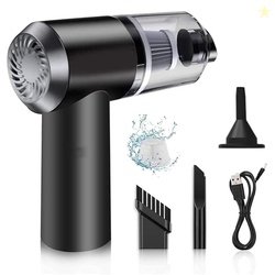 Portable Handheld Vacuum  3-in-1 Cordless Car Vacuum with USB Charging